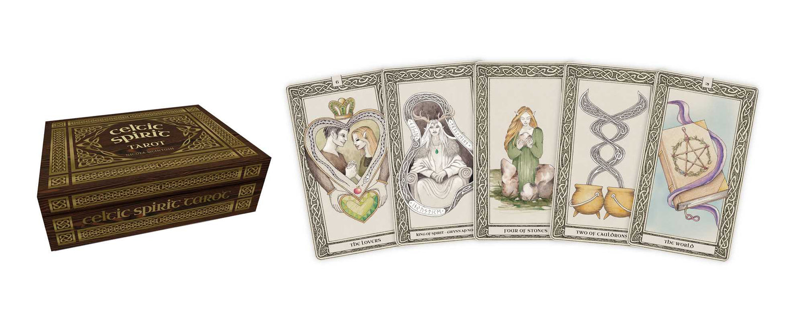Celtic Spirit Tarot – Expanded 92-Card Rider–Waite–Smith Tarot with Celtic Nature Wisdom