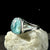NEON BLUE APATITE Sterling Silver Ring - Assorted Sizes