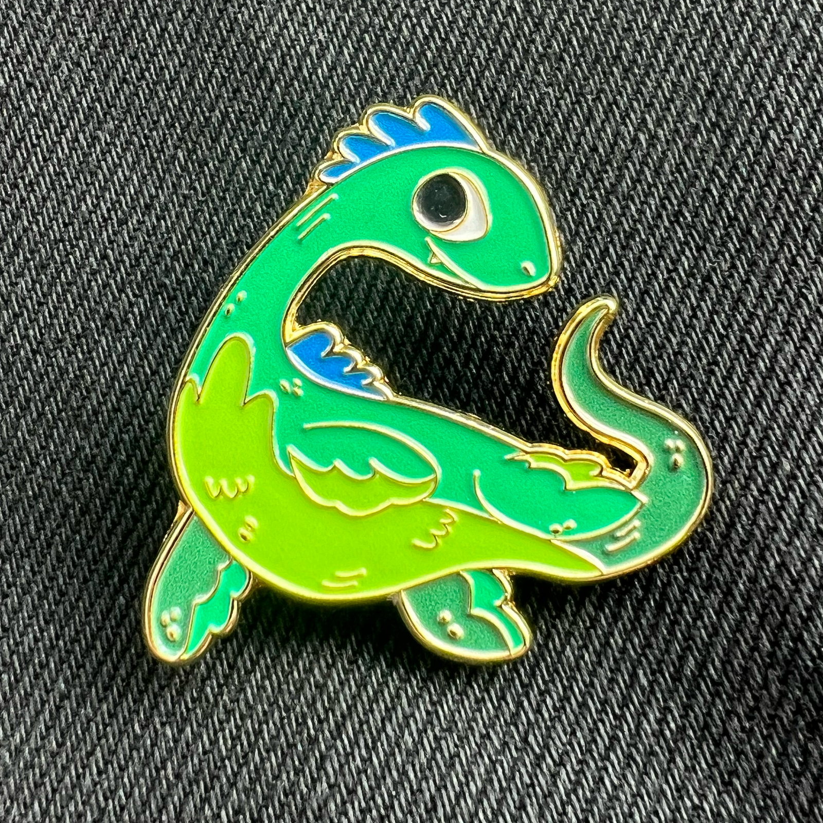 Nessie Baby Enamel Pin