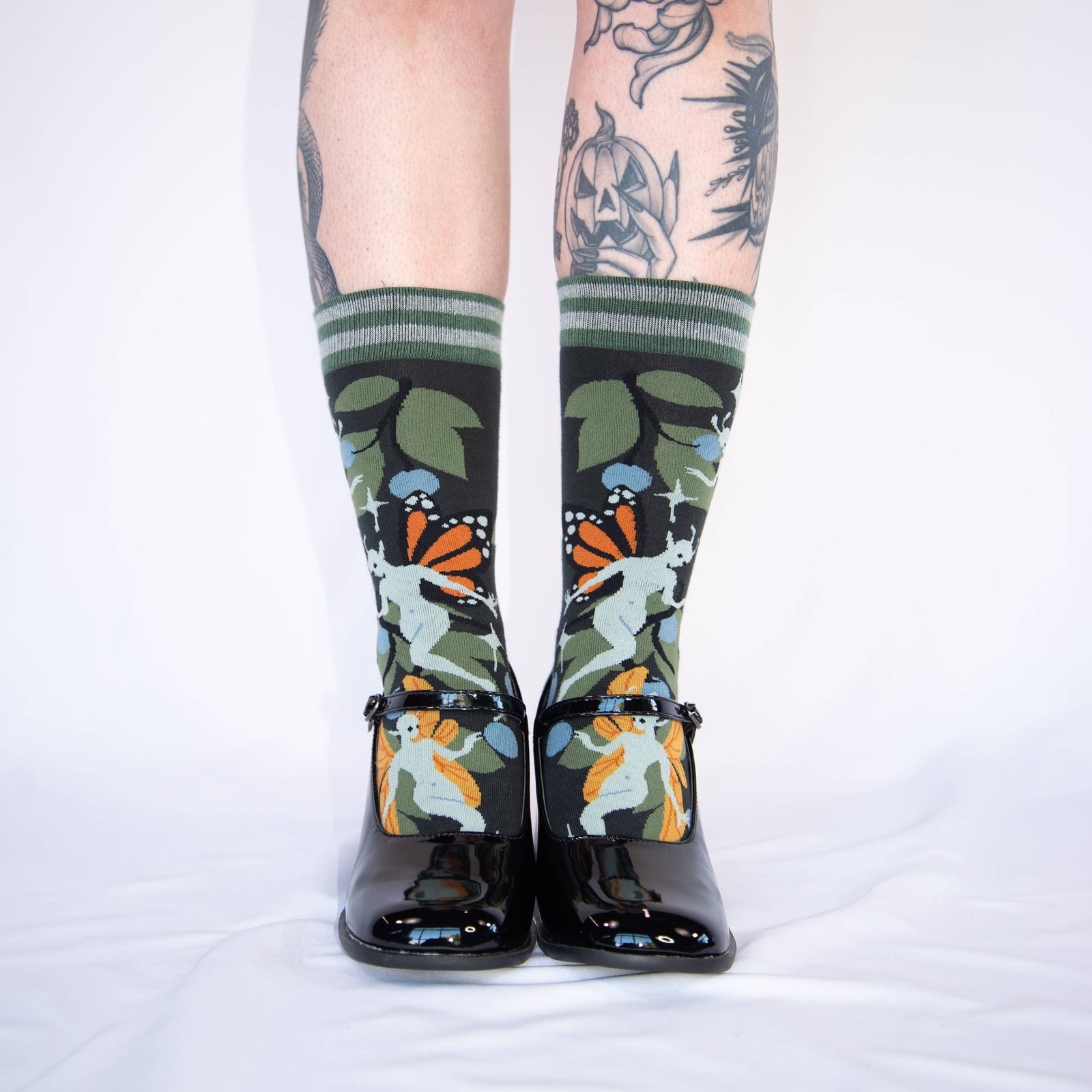 Fanciful Fairies Crew Socks