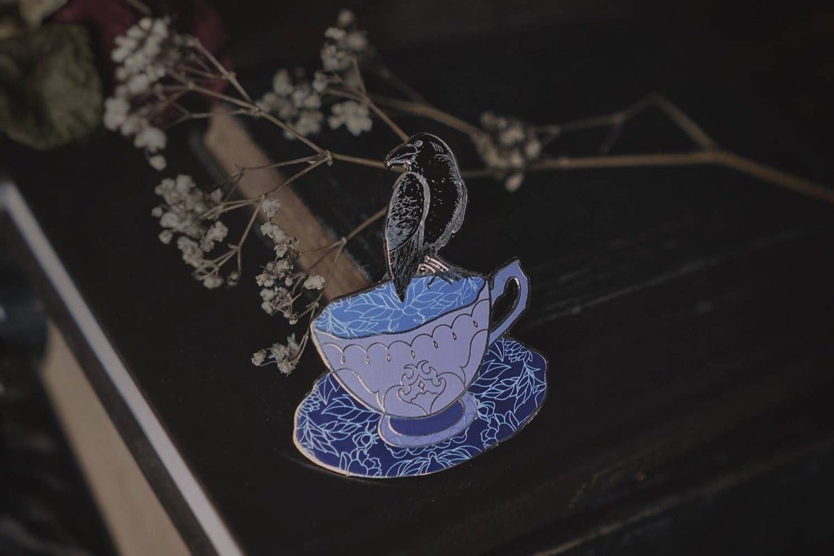 Nevermore Pin: Rose Tea (Blush Pink)