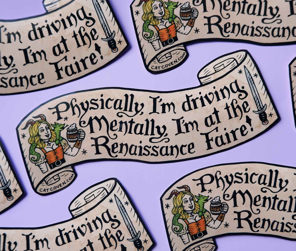 Renaissance Faire - Bumper Sticker