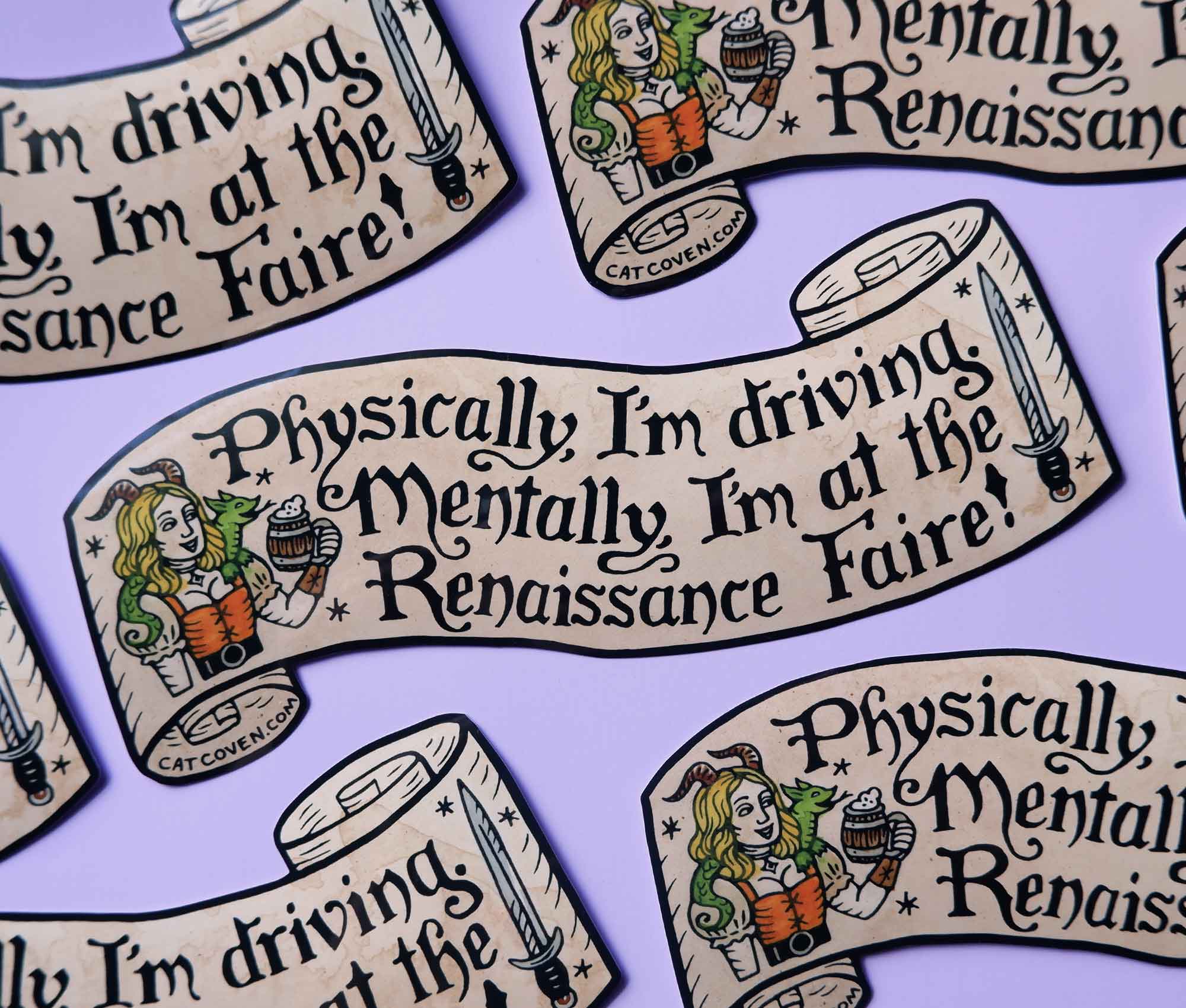 Renaissance Faire - Bumper Sticker