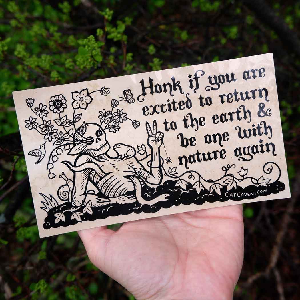 Return to the Earth - Bumper Sticker