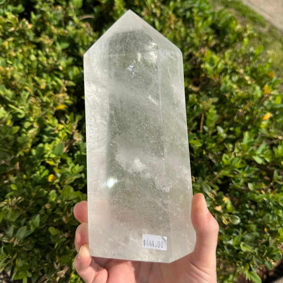 Large Clear Quartz Polished Point
