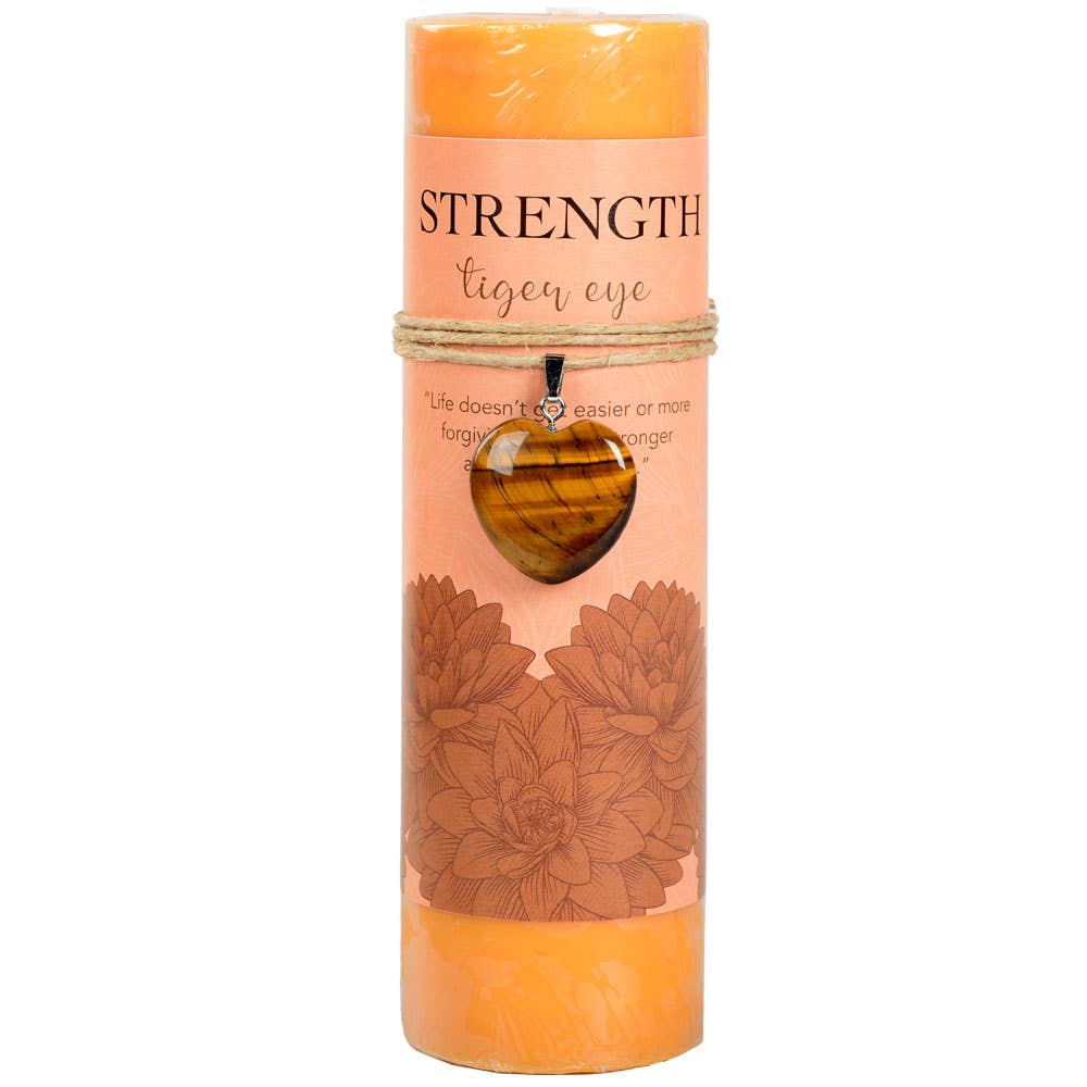 Heart Pendant Candle 6"