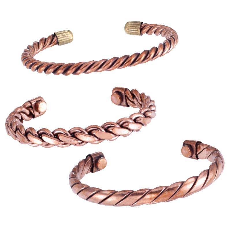 Braided Real Copper Bracelet - One Bracelet