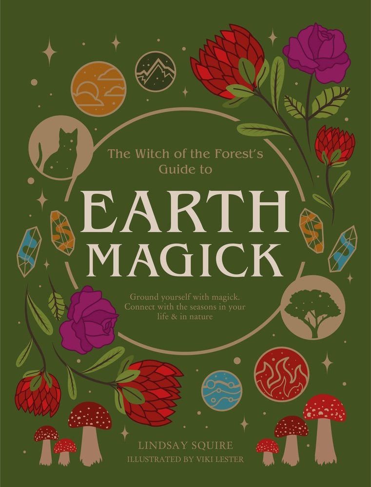Cover of Earth Magick by Lindsay Squire, The Witch of the Forest