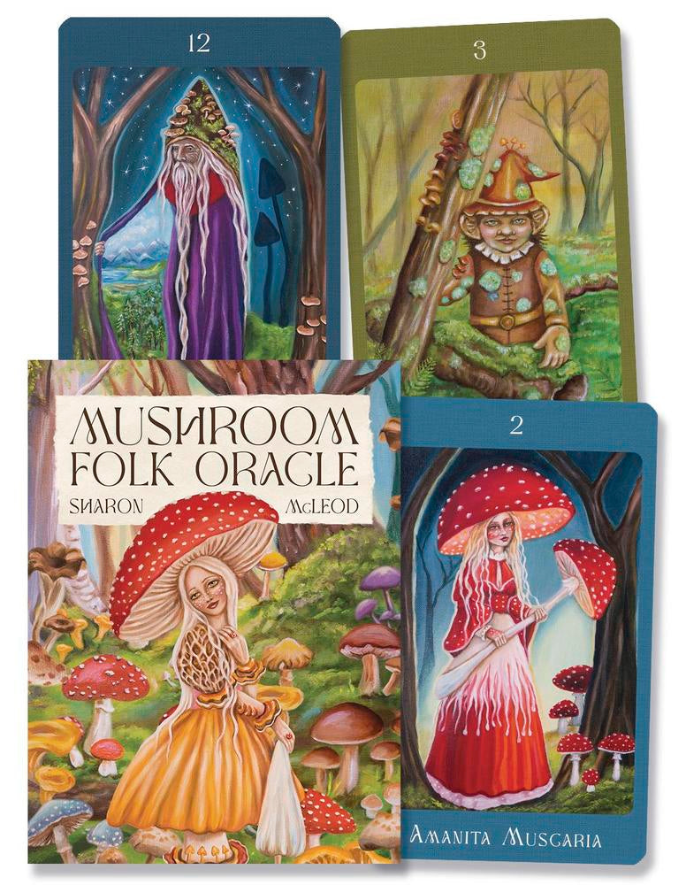Mushroom Folk Oracle – Gentle Wisdom from the Forest Floor