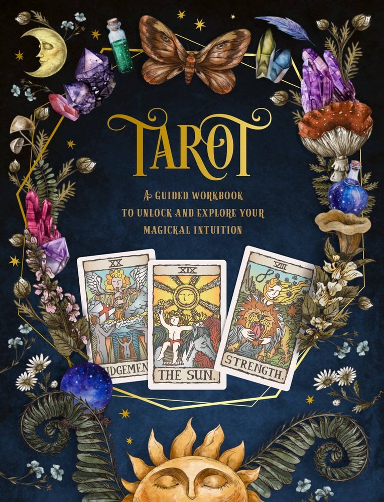 Cover of Tarot: A Guided Workbook, Chartwell Books