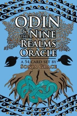 Odin and the Nine Realms Oracle deck box by Sonja Grace, Inner Traditions