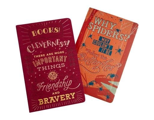 Harry Potter Character Notebook Collection, Ron and Hermione set of 2 notebooks