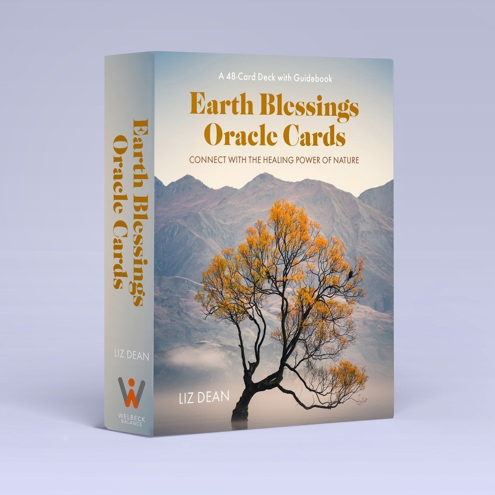 Earth Blessings Oracle Cards box by Liz Dean, Welbeck