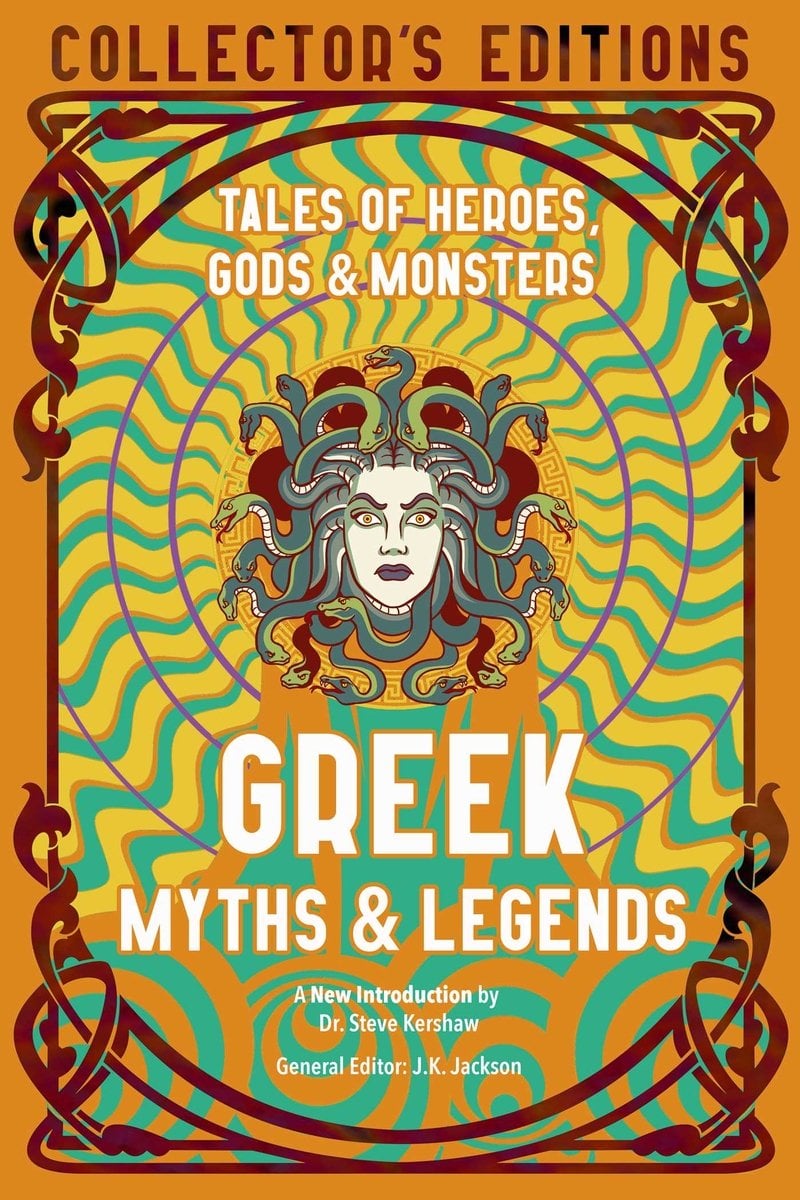 Cover of Greek Myths and Legends, Flame Tree Collector's Edition