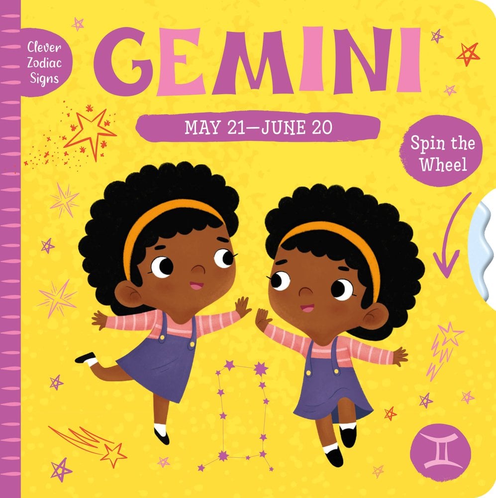 Cover of the Gemini Clever Zodiac Signs board book