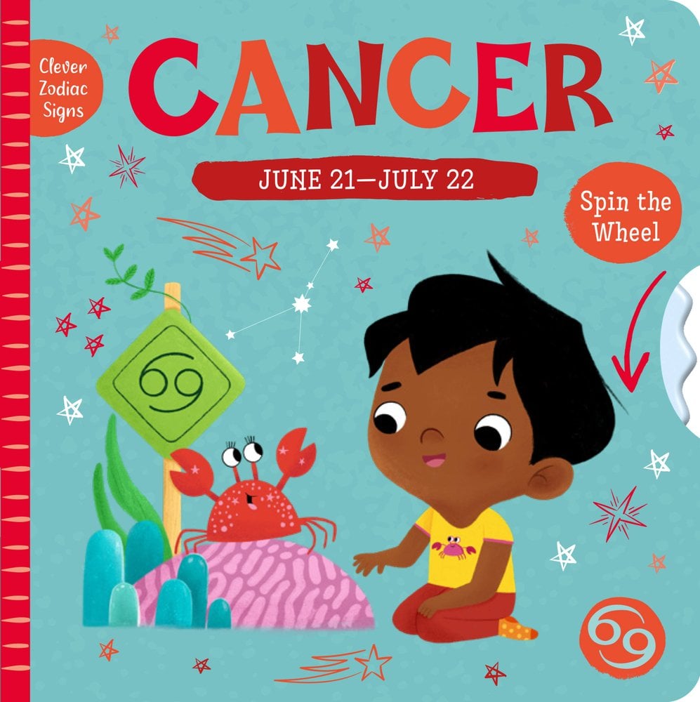 Cover of the Cancer Clever Zodiac Signs board book