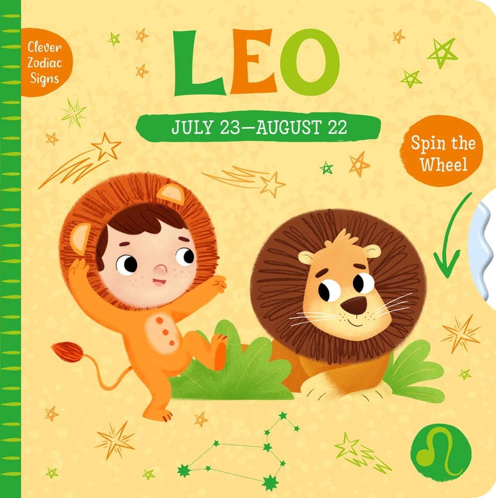 Cover of the Leo Clever Zodiac Signs board book