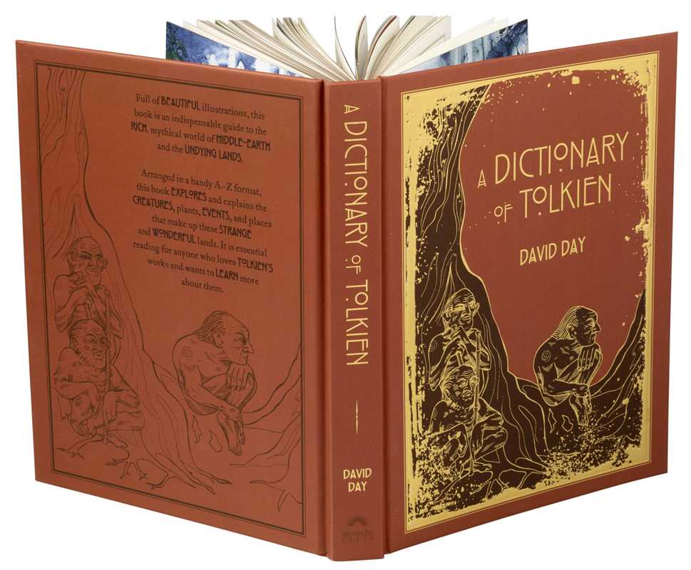 A Dictionary of Tolkien Deluxe Edition – Explore Middle-earth’s Characters, Creatures & Legendary Realms