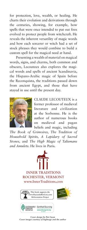Dictionary of Ancient Magic Words and Spells by Claude Lecouteux