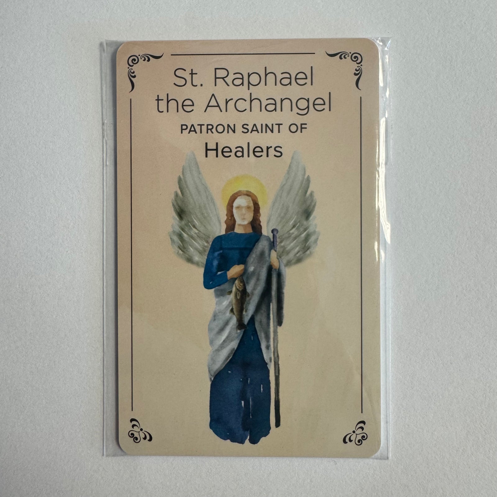 Patron Saint Pocket Card – Carry Daily Blessings & Protection