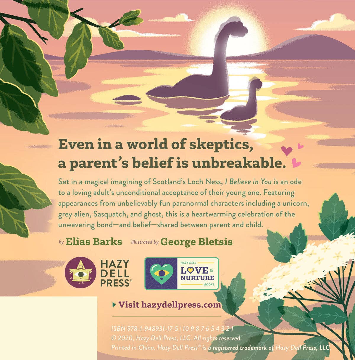 I Believe in You - Loch Ness Board Book