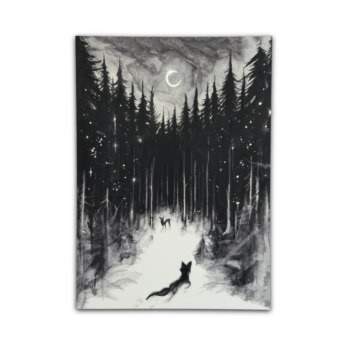 Midwinter Timbers Foil Print 5x7