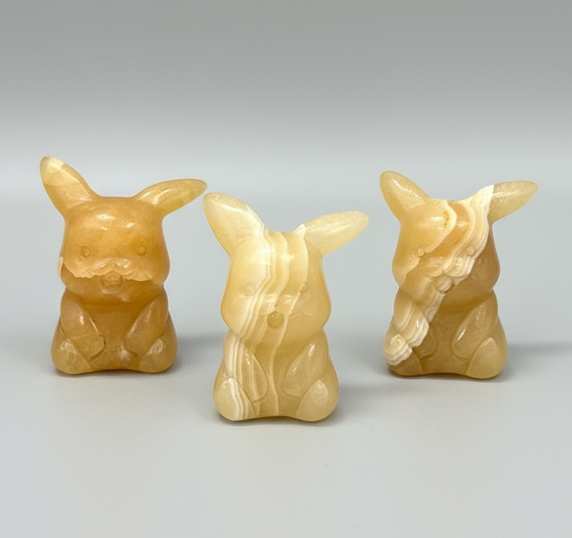 Orange Calcite Pikachu