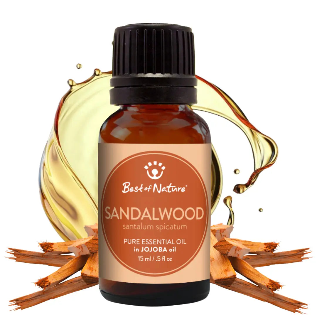 Sandalwood Essential Oil Blended with Jojoba Oil