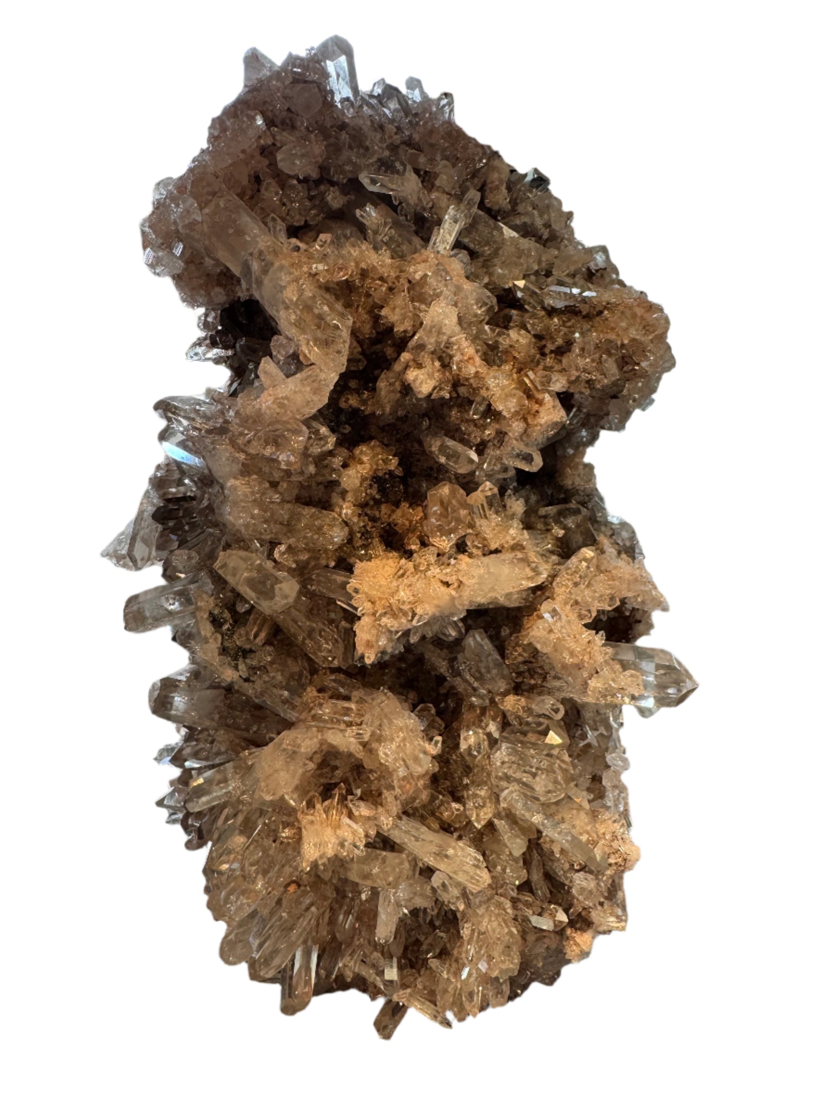 Large Pink Lithium Quartz Cluster