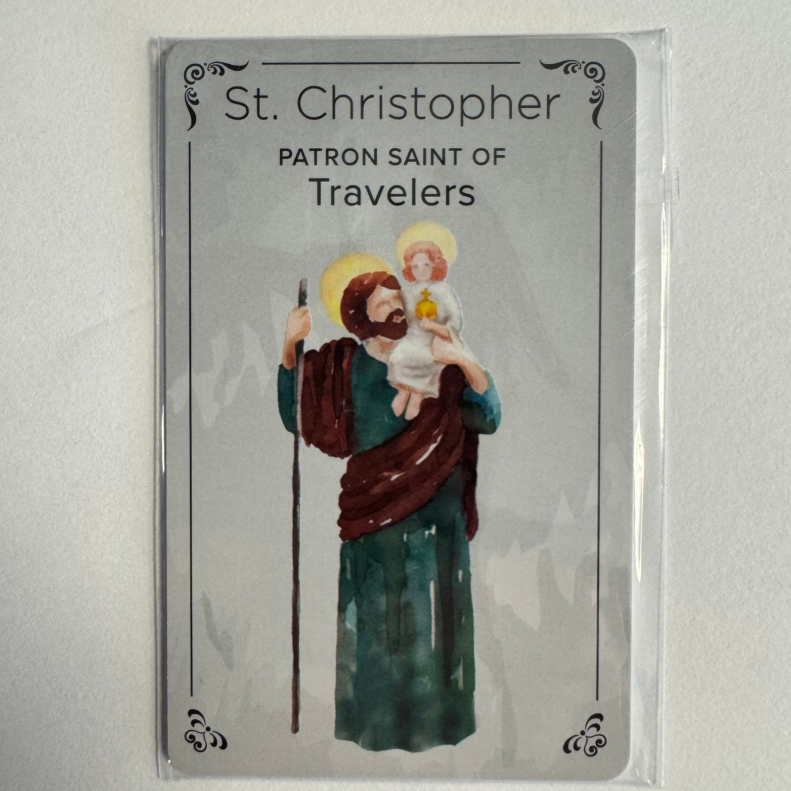 Patron Saint Pocket Card – Carry Daily Blessings & Protection