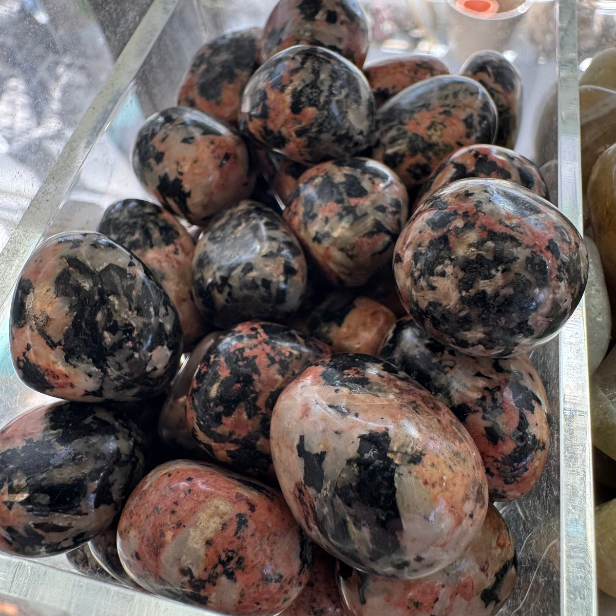 Orthoclase Tumbled Gemstone