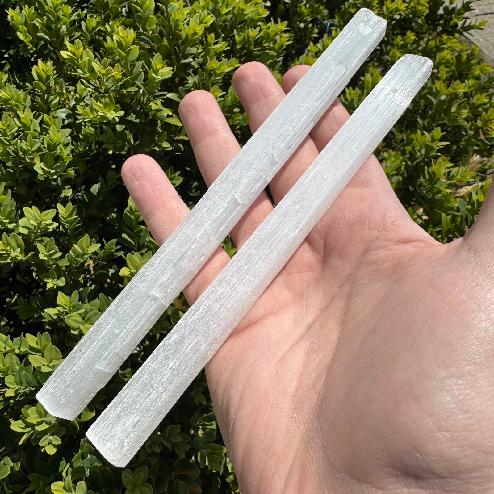 Selenite Wand Natural Gemstone 10"