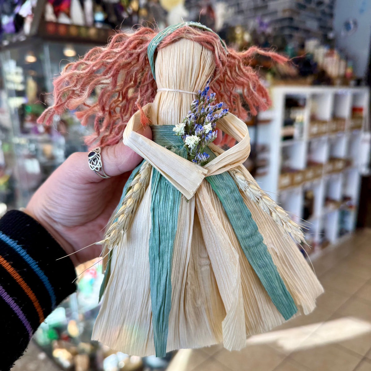 Handmade Corn Husk Doll