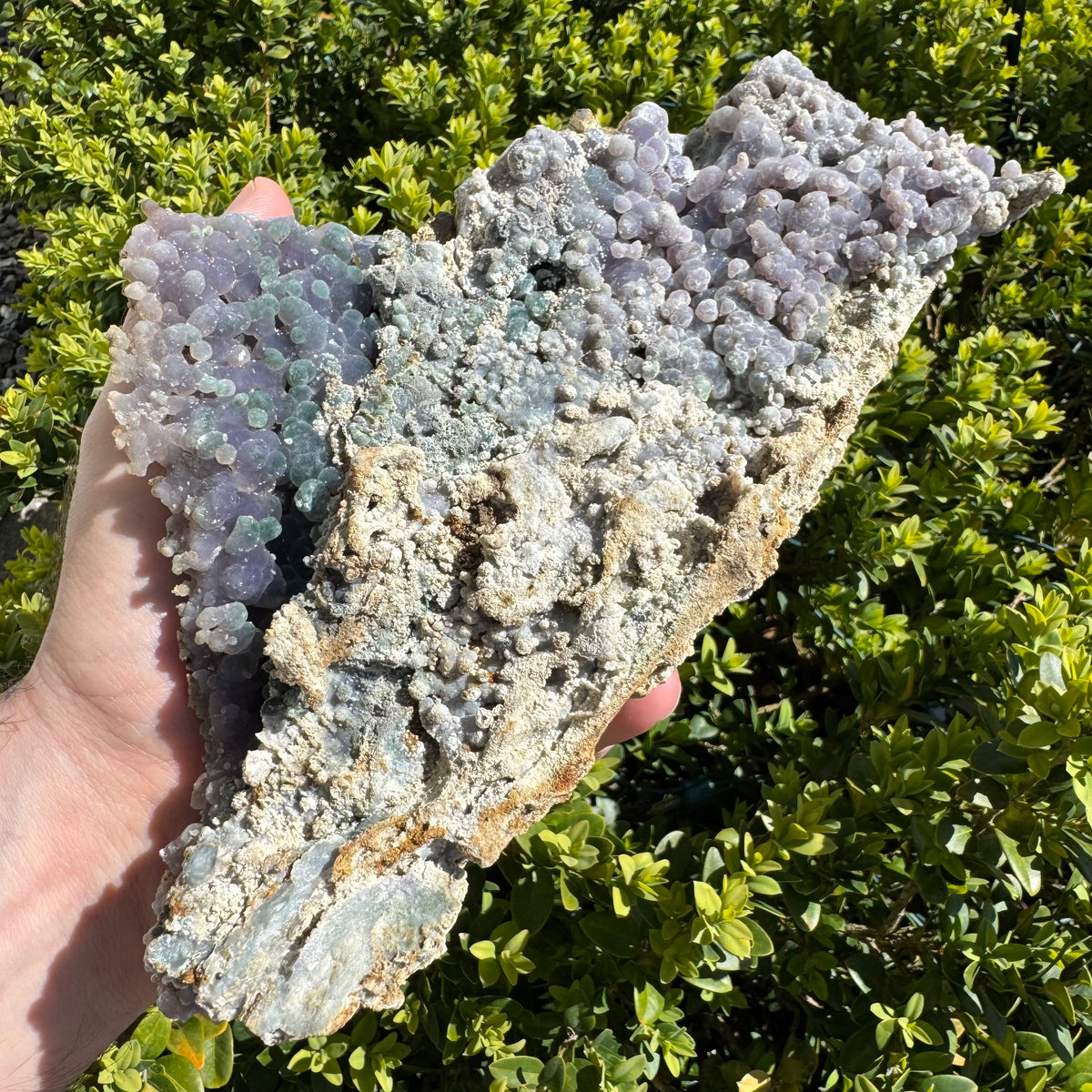 Large Natural Grape Agate Cluster | For Intuition & Higher Awareness