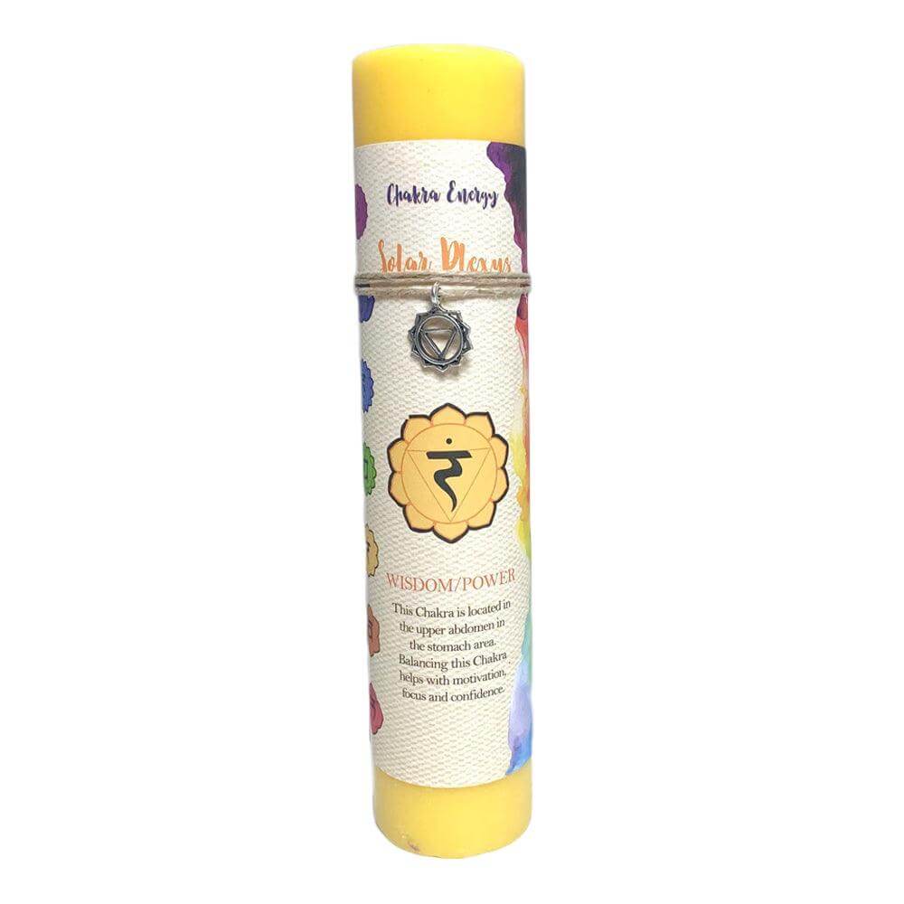 Chakra Pillar Candle 7" - Choose your Style