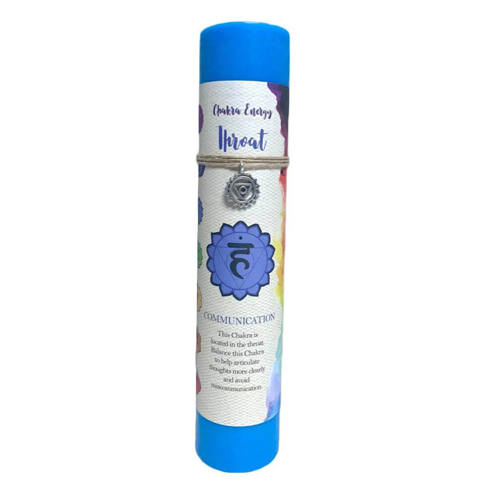 Chakra Pillar Candle 7" - Choose your Style