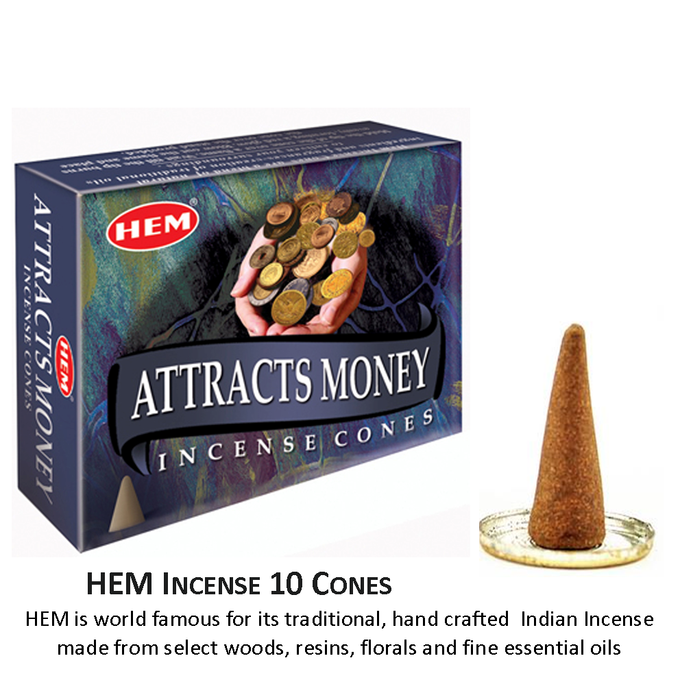 HEM Attract Money Incense Cones
