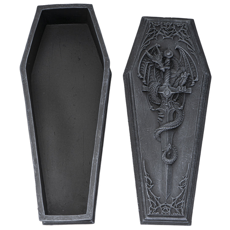 Dragon Sword Coffin Keepsake Box