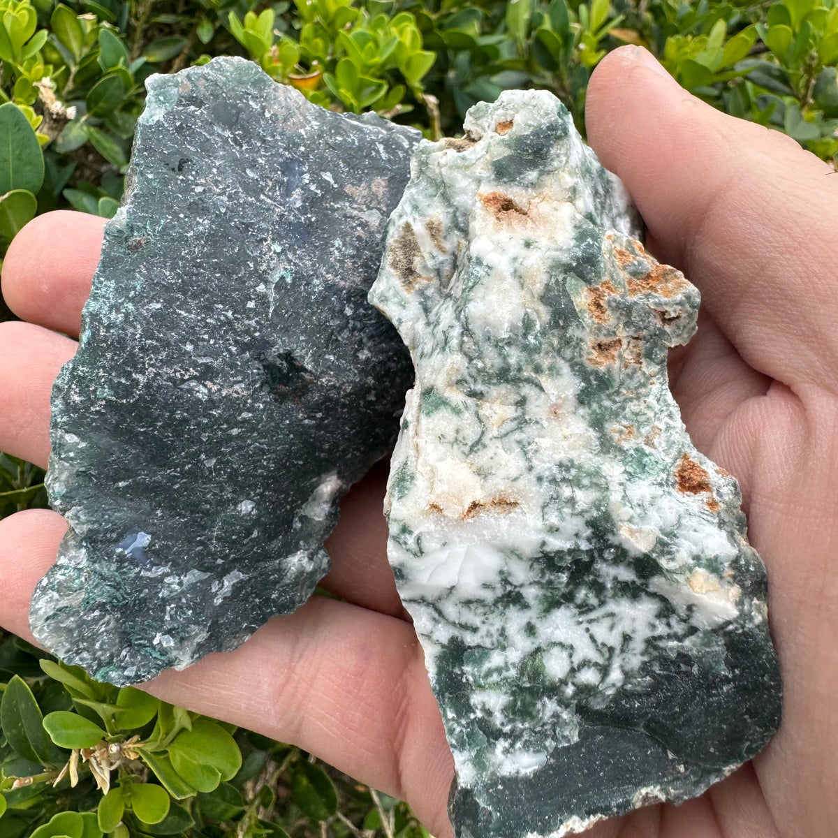 Moss Agate Natural Gemstone | Stability & Manifestation