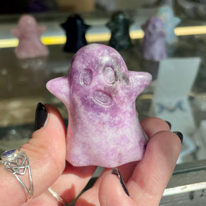 Spooky Ghost Gemstone Figurine - Assorted Styles