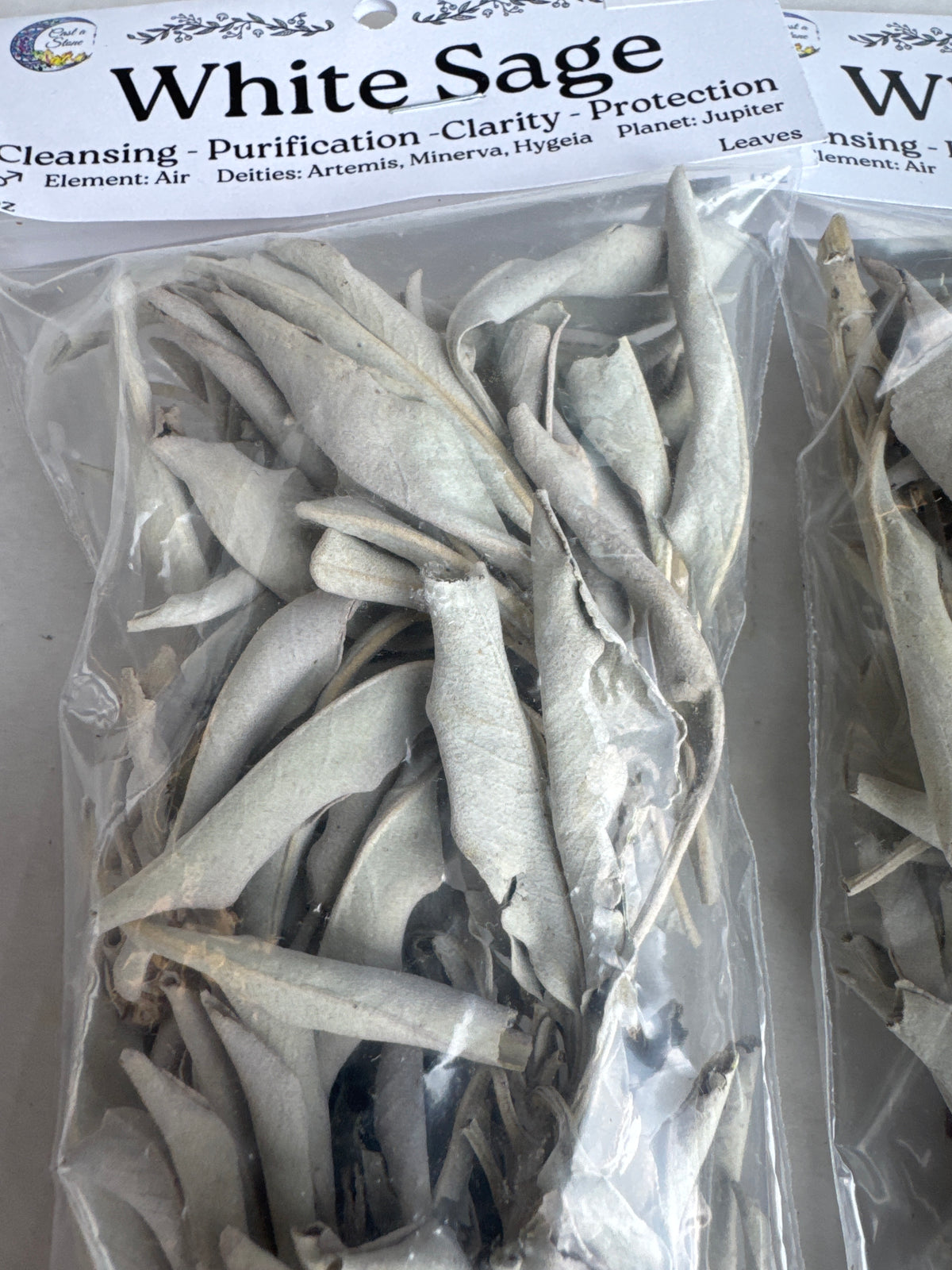 White Sage 1oz (Salvia Apiana) | Sacred Smudge Herb for Cleansing & Protection