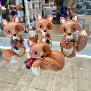 Happy Harvest Fox Figurine