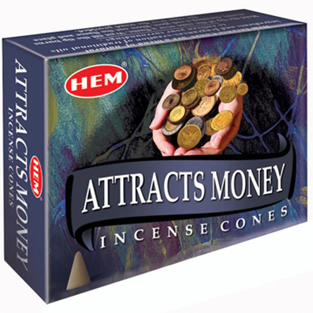 HEM Attract Money Incense Cones