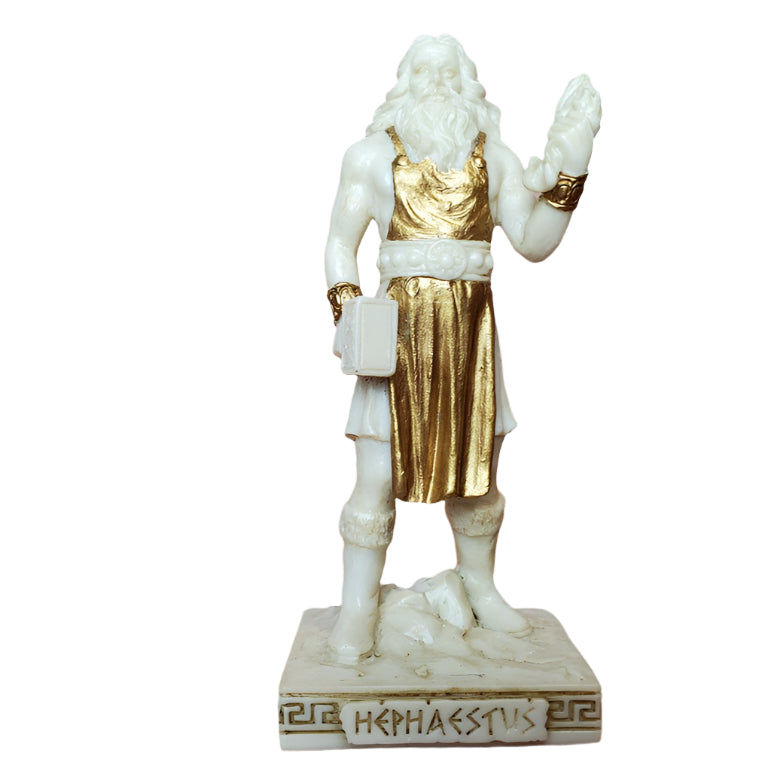 Hephaestus - White & Gold