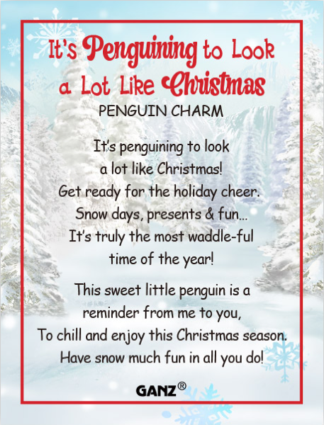 Snowy Penguin Pocket Token