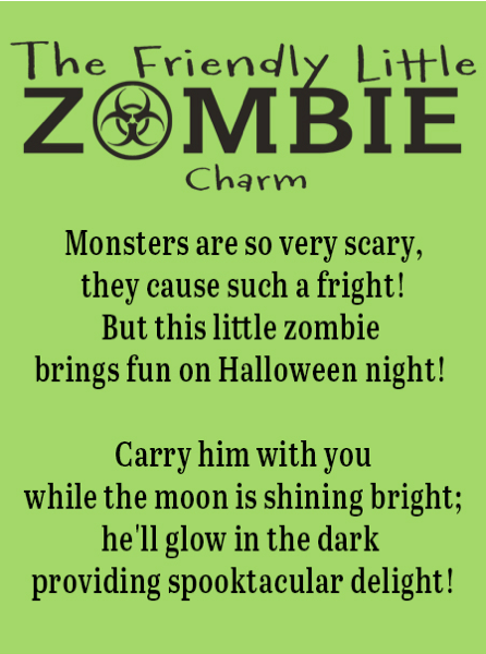 Friendly Little Zombie Pocket Token