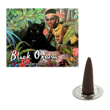 Black Opium Incense Cone 10 pack