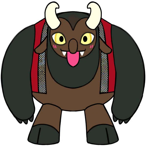 Mini Squishable Krampus