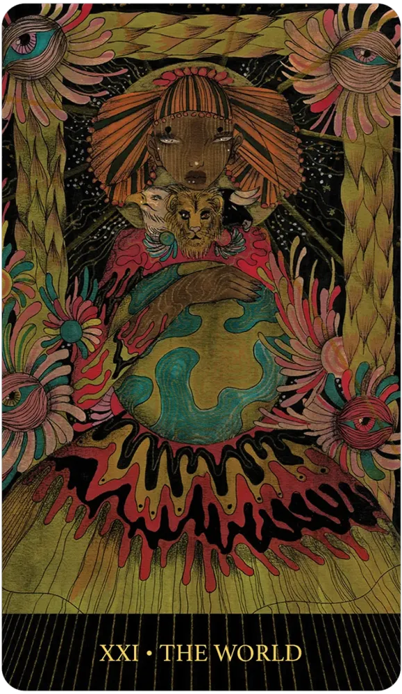 More cards from The Mind's Eye Tarot by Olivia Rose
