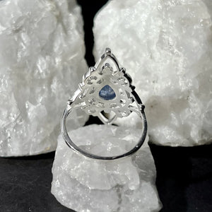 Celestial Kyanite Ring in Sterling Silver